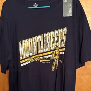 Brand new WV Mountaineer t-shirt